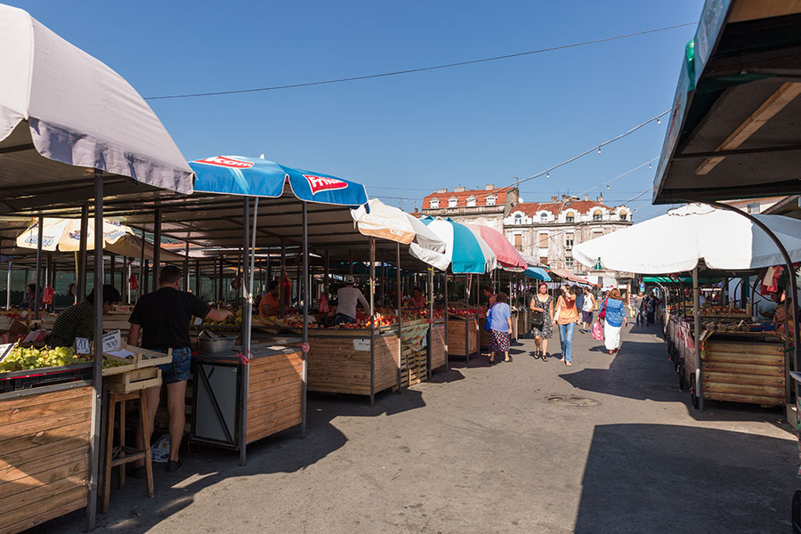 The first Belgrade marketplaces